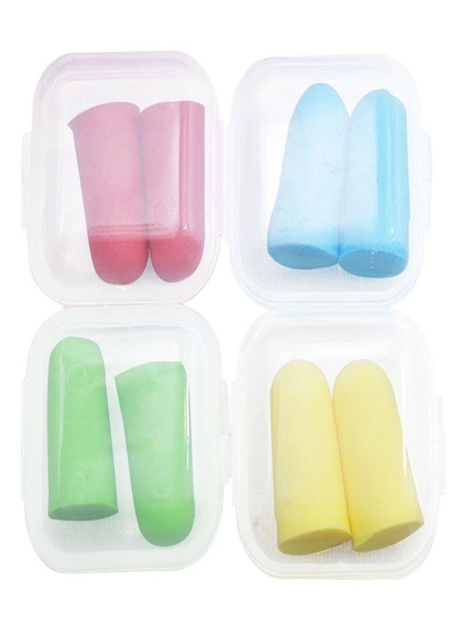 Daycount® 20 Pack Memory Foam Earplugs with Case, Soft Foam Quiet Keeping Ear Plugs for Sleeping, Loud Events, Snoring, Studying, Traveling Assorted Color - Image 1
